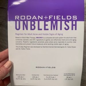 Rodan & Fields Unblemish Regimen